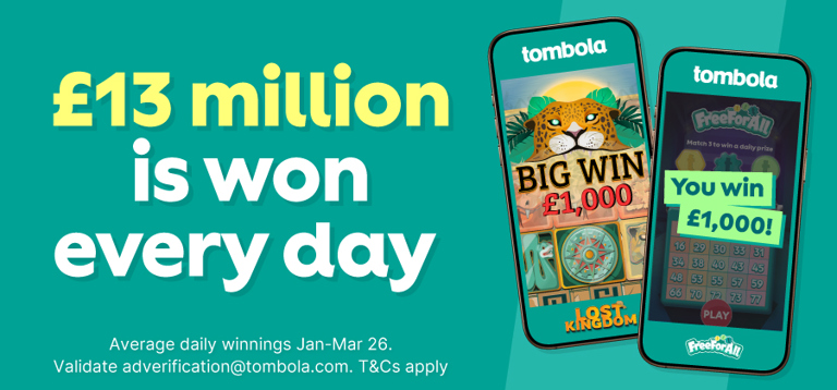 £13 million is won every day