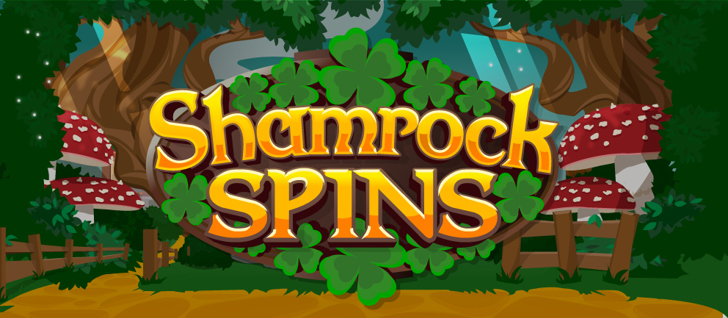 Shamrock Spins game image header