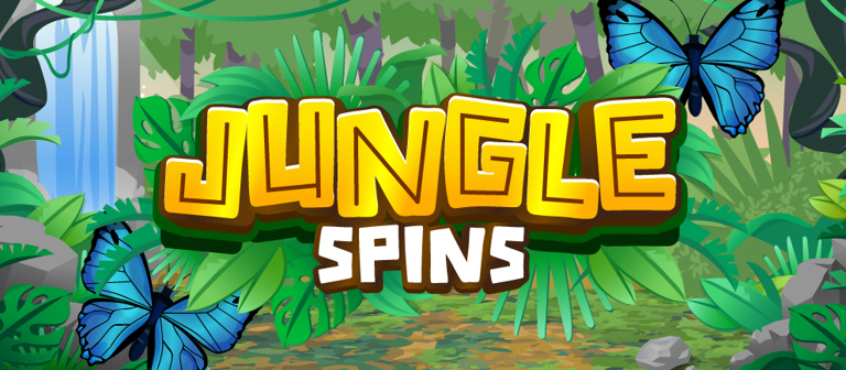 Jungle Spins header