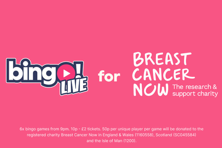 bingoLive for Breast Cancer Now