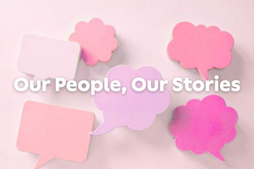 Our People, Our Stories header
